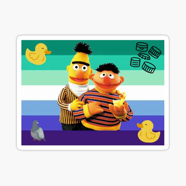 Artikel-Vorschau von Bert und Ernie sind Mitbewohner, designt und verkauft von ohno_ophelia.