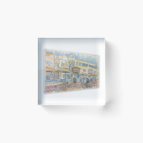 Item preview, Sunlit Corners of Old Jaffa designed and sold by Julia's Print Studio .