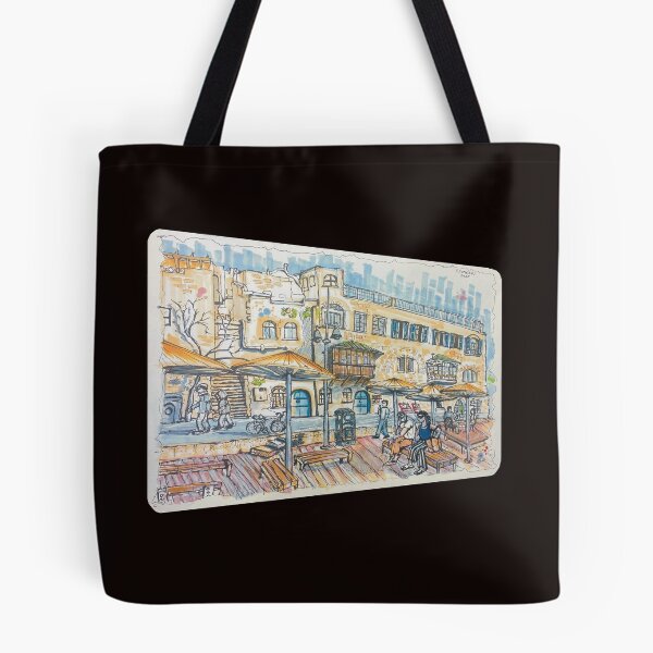 Item preview, Sunlit Corners of Old Jaffa designed and sold by Julia's Print Studio .