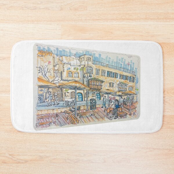 Item preview, Sunlit Corners of Old Jaffa designed and sold by Julia's Print Studio .