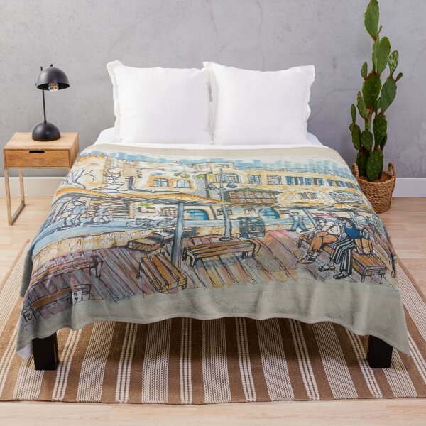 Item preview, Sunlit Corners of Old Jaffa designed and sold by Julia's Print Studio .