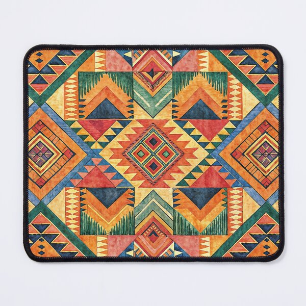 Item preview, Colorful african kente pattern, watercolor designed and sold by patterncrow.