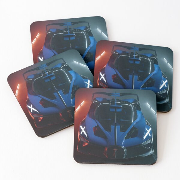 Item preview, Blue & Black Bugatti Bolide Photo Poster IX designed and sold by AutoPopStudio.