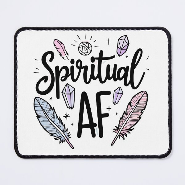 Item preview, Spiritual AF designed and sold by whatthefoxsays.