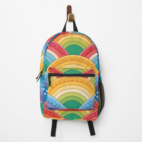 Item preview, Colorful rainbow pattern designed and sold by trendspatterns.