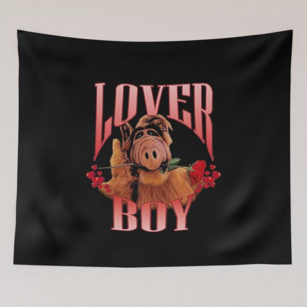 Item preview, Lover Boy Alf designed and sold by brokecollegefella.