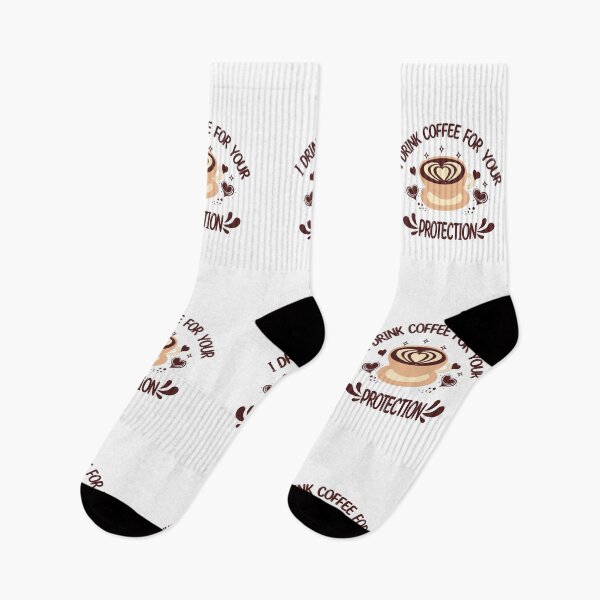 Item preview,   I Drink Coffee for Your Protection designed and sold by ArtDesignTp.