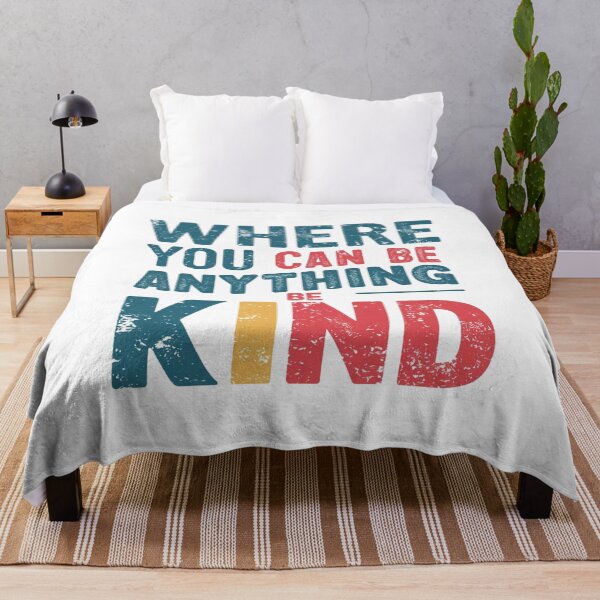 Item preview,  Be Anything Be Kind Inspirational Typography designed and sold by Moad Fahim.