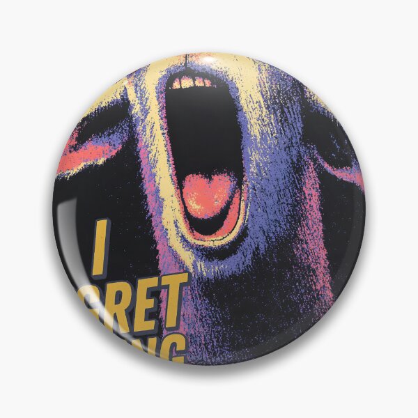 Item preview, Screaming Goat I REGRET NOTHING designed and sold by VentoPrintic788.