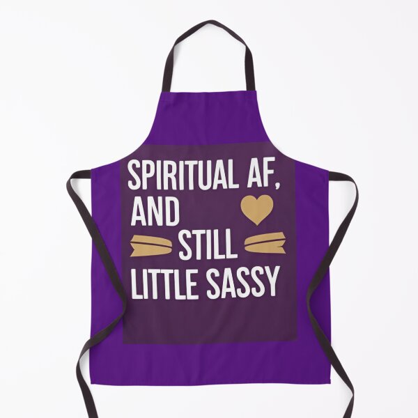 Item preview, Spiritual AF and still little sassy designed and sold by whatthefoxsays.