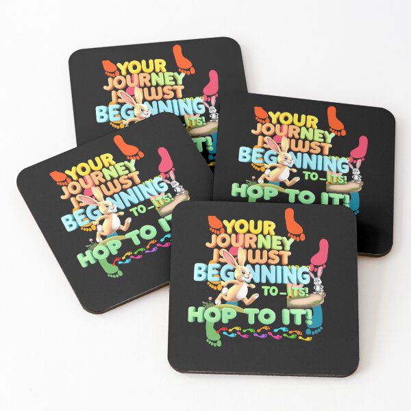 Item preview, YOUR JOURNEY IS JUST BEGINNING – Hop to It! T-Shirt | Embrace the Adventure designed and sold by Mikel-empire.