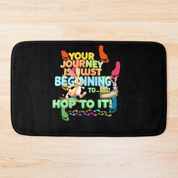 Item preview, YOUR JOURNEY IS JUST BEGINNING – Hop to It! T-Shirt | Embrace the Adventure designed and sold by Mikel-empire.
