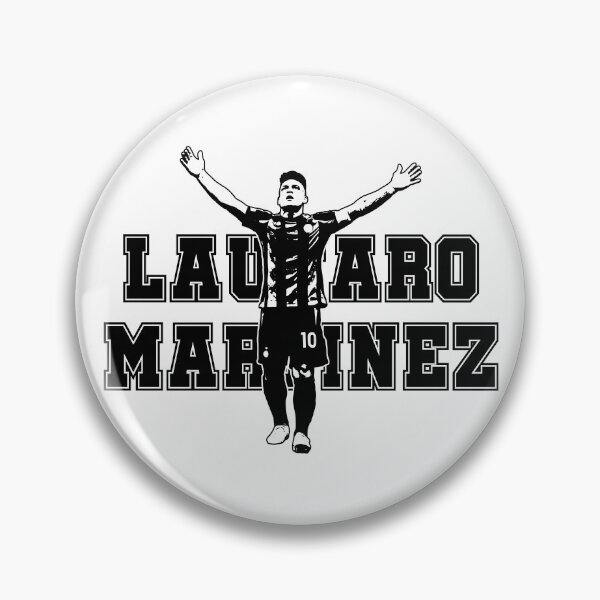 Item preview, Lautaro Martínez football art designed and sold by CoconutSportsCo.