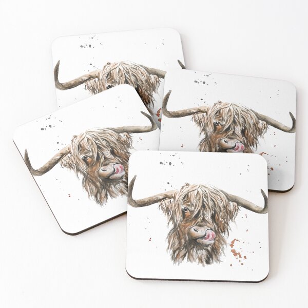 Item preview, Scottish Highland cattle designed and sold by CorneliaPilz.