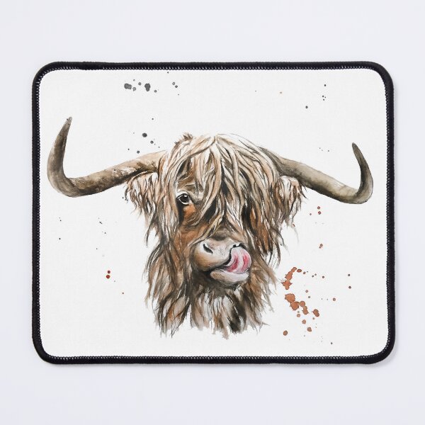 Item preview, Scottish Highland cattle designed and sold by CorneliaPilz.