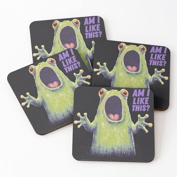 Item preview, Screaming Frog WHY AM I LIKE THIS? designed and sold by VentoPrintic788.