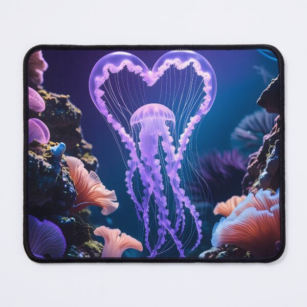 Item preview, Heart Jellyfish designed and sold by Zazeyy.