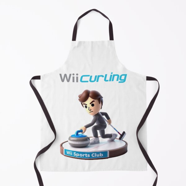 Item preview, Curling sports - 2000s computer game style! designed and sold by jimmy-digital.