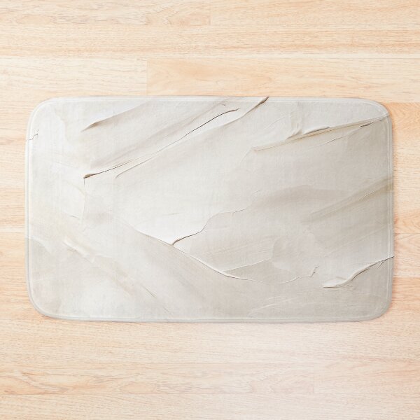 Item preview, Neutral Abstract Art Print 1, Modern Art, Beige and White Brushstrokes Art by Synplus designed and sold by synplus.
