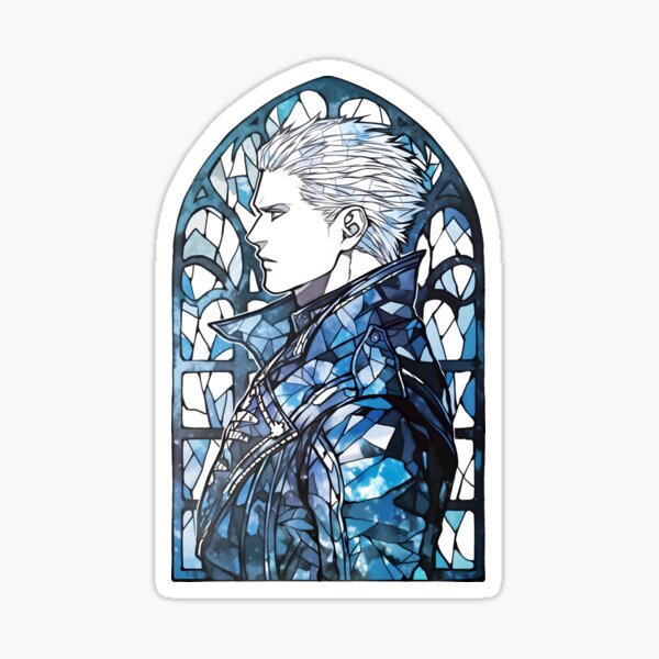 Item preview, Stained Glass Vergil designed and sold by SchellStation.