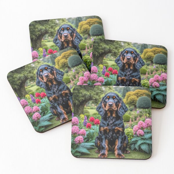 Item preview, Hudson Gordon Setter Puppy Portrait designed and sold by Heart and Soul Studio.