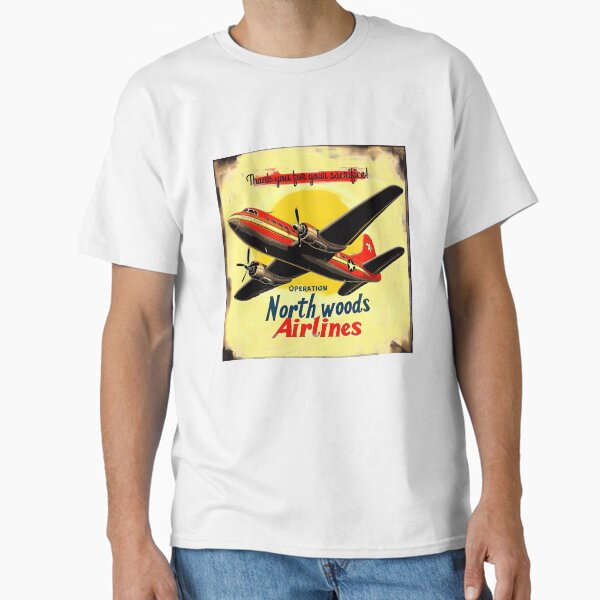Vista previa del artículo con la obra «Operación Northwoods Airlines», diseñado y vendido por Fretpound Forge.