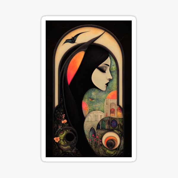 Item preview, Veiled Vision: Whispers of Distant Palaces designed and sold by bloorose.