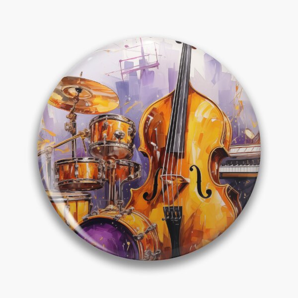 Item preview,  jazz instruments art designed and sold by GeauxTigs225.