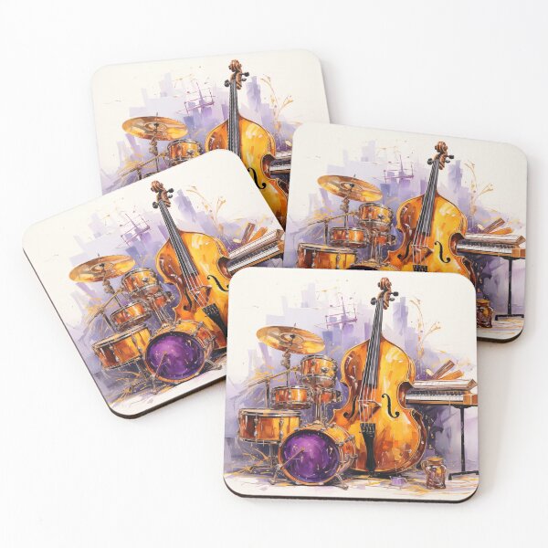 Item preview,  jazz instruments art designed and sold by GeauxTigs225.