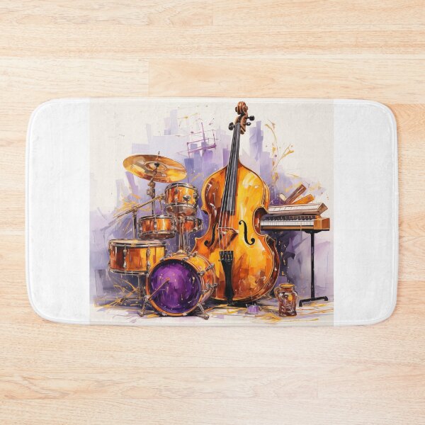 Item preview,  jazz instruments art designed and sold by GeauxTigs225.