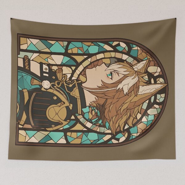 Item preview, Stained Glass Gorou designed and sold by SchellStation.