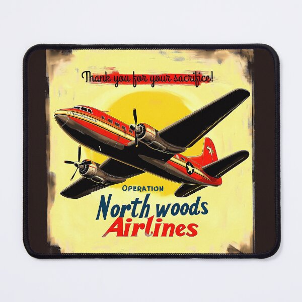 Item preview, Operation Northwoods Airlines designed and sold by Fretpound Forge.