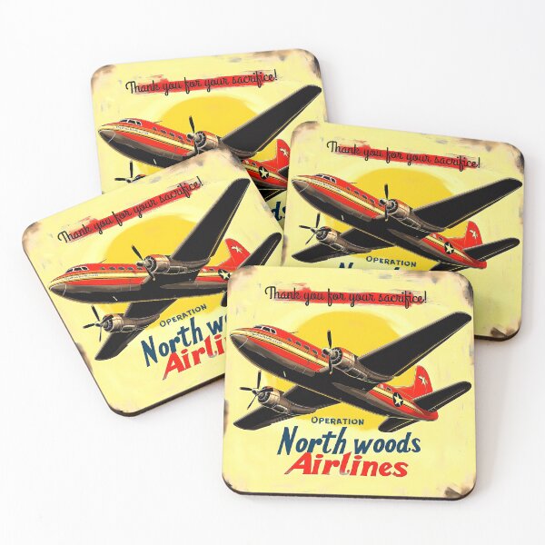 Item preview, Operation Northwoods Airlines designed and sold by Fretpound Forge.