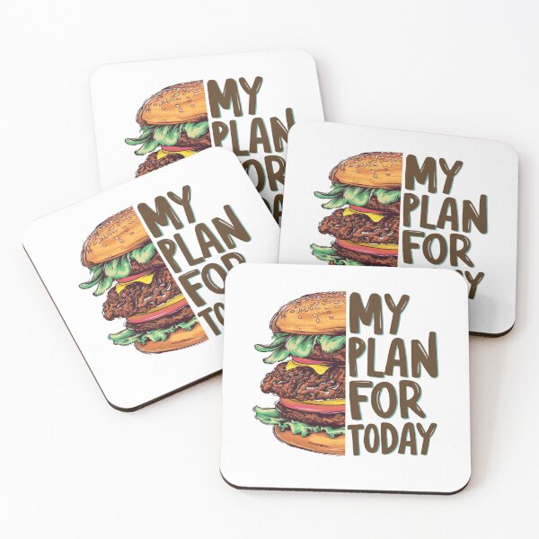 Item preview, My Plan For Today Burger Lover designed and sold by Moad Fahim.