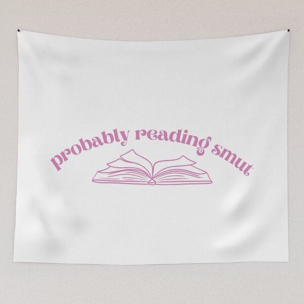Item preview, Probably Reading Smut Open Book Pink designed and sold by Mollysb428.