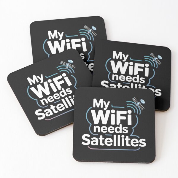 Item preview, My WiFi Needs Satellites designed and sold by SignumShop.