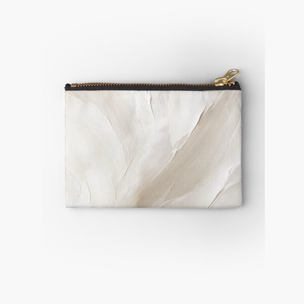 Item preview, Neutral Abstract Art Print 2, Modern Art, Beige and White Brushstrokes Art by Synplus designed and sold by synplus.