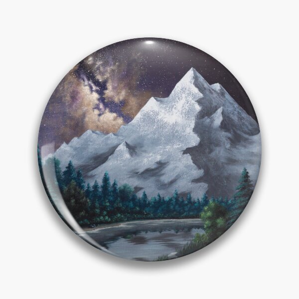 Item preview, Milky Way Mountain designed and sold by MalMakes.