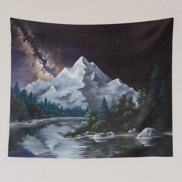 Item preview, Milky Way Mountain designed and sold by MalMakes.