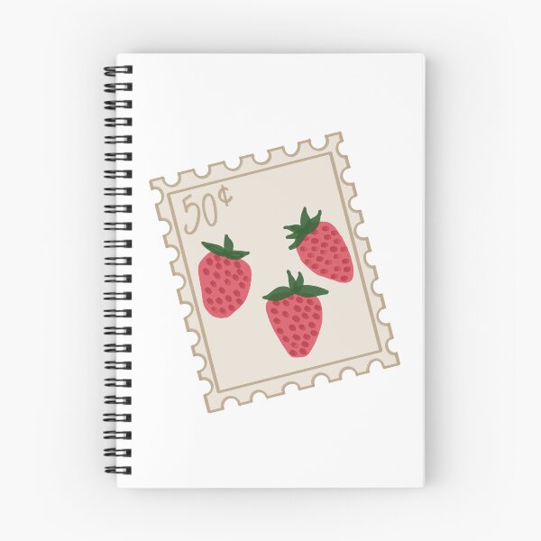 Item preview, Strawberry postage stamp designed and sold by Hailey Joy.