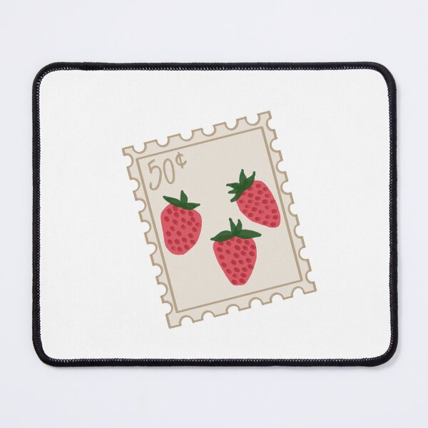 Item preview, Strawberry postage stamp designed and sold by Hailey Joy.