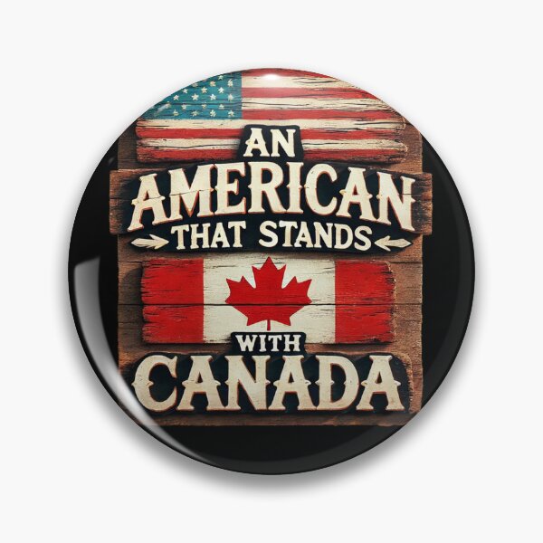 Item preview, "An American That Stands with Canada – Rustic Unity" designed and sold by MySheetMusicArt.