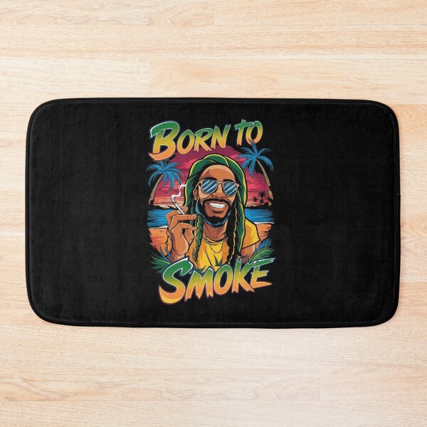 Item preview, Born To Smoke Reggae Vibes designed and sold by Moad Fahim.