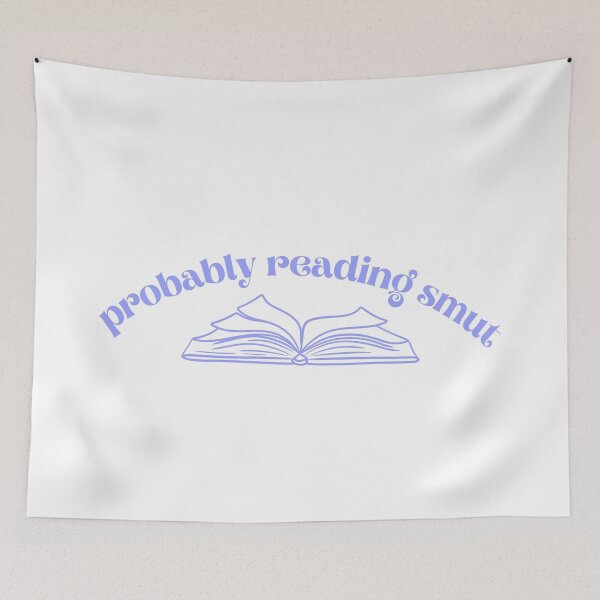 Item preview, Probably Reading Smut Open Book Blue designed and sold by Mollysb428.