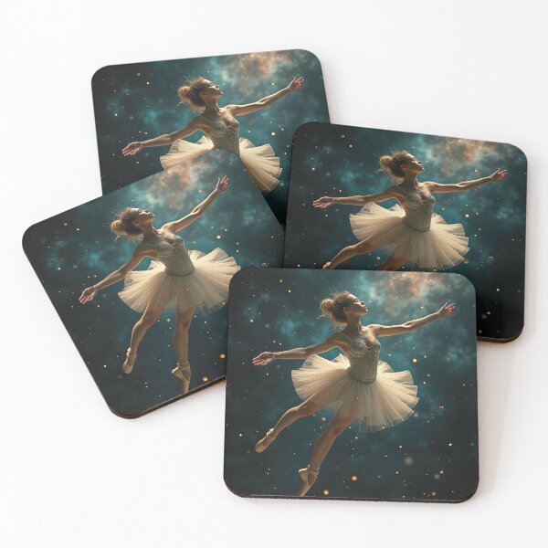 Item preview, Starlight Leap: Ballerina in the Cosmos designed and sold by VikArt7.