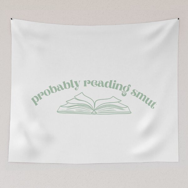Item preview, Probably Reading Smut Open Book Green designed and sold by Mollysb428.
