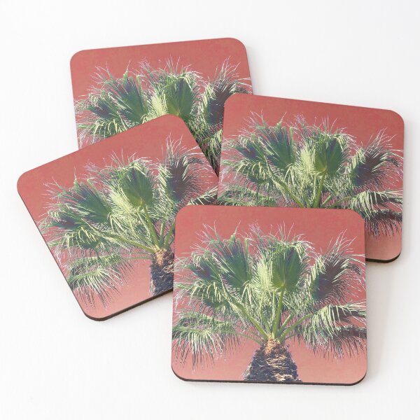 Item preview, Palm Tree Artistic Photo In Orange Mango Sky designed and sold by DEC02.