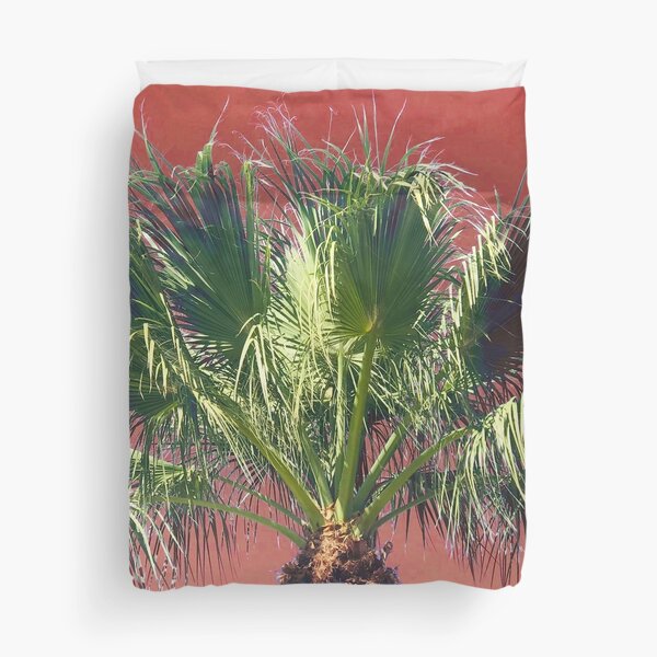 Vista previa del artículo con la obra «Fotografía artística de una palmera en un cielo naranja y mango», diseñado y vendido por DEC02.