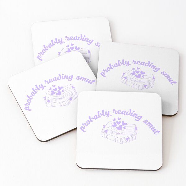 Item preview, Probably Reading Smut Hearts & Books Purple designed and sold by Mollysb428.