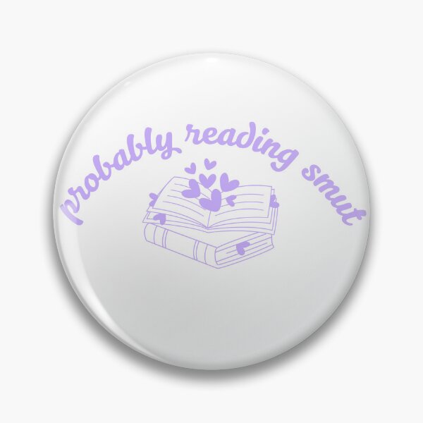 Item preview, Probably Reading Smut Hearts & Books Purple designed and sold by Mollysb428.
